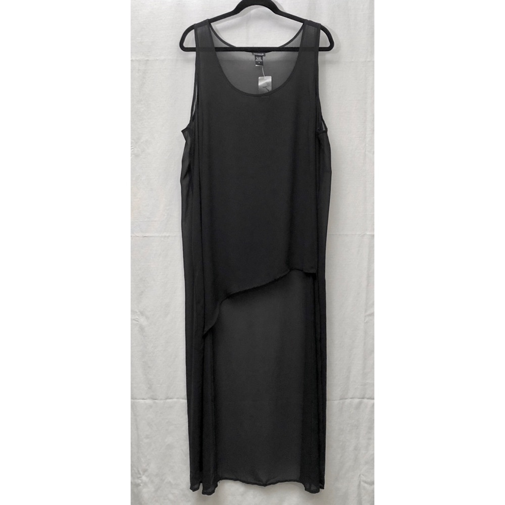 Torrid | Asymmetrical High-Low Mesh Maxi Top